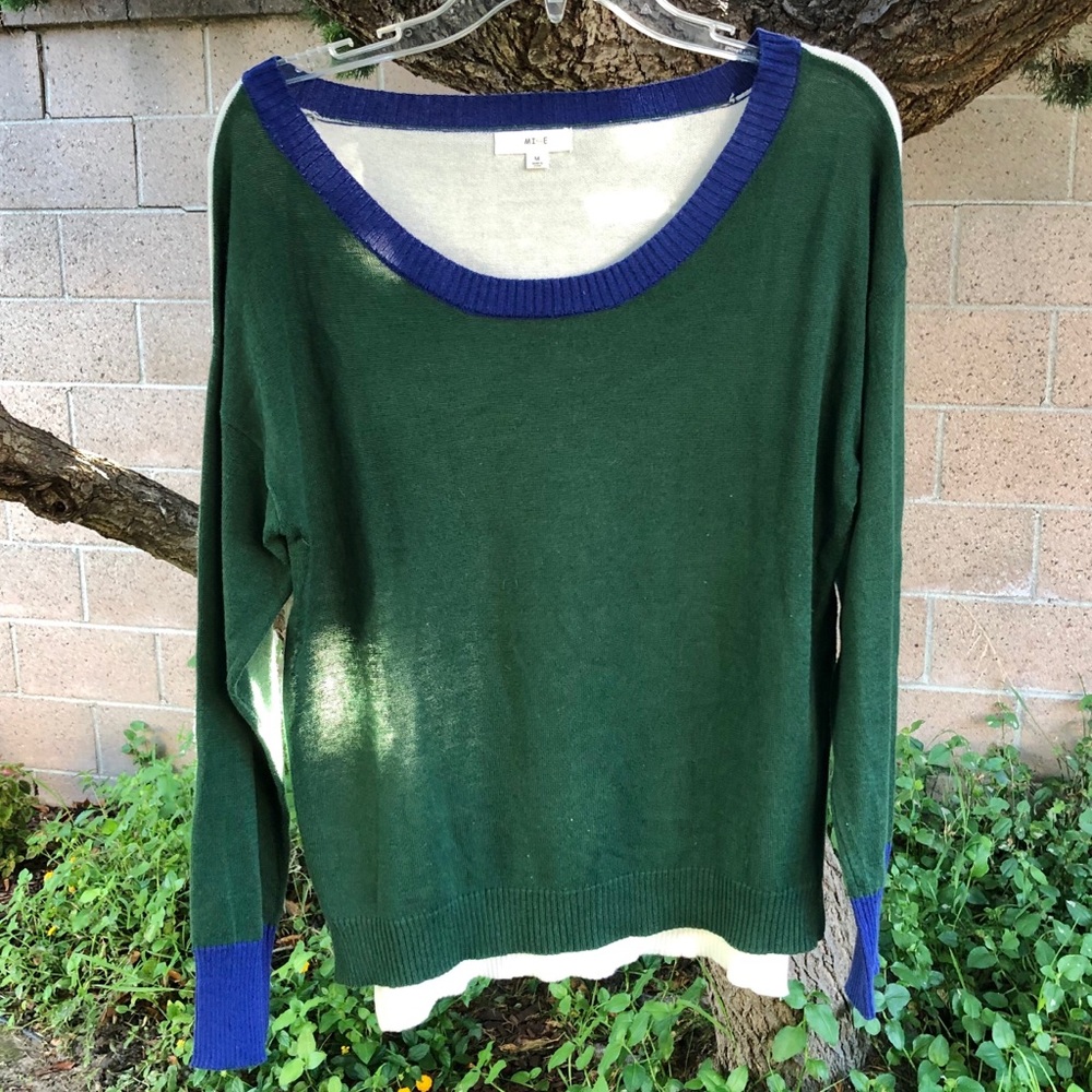 Color Block Sweater
